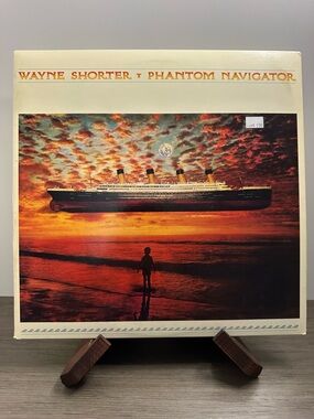 Wayne Shorter- Phantom Navigator C40373 12” vinyl record promo cover (vinyl EX)